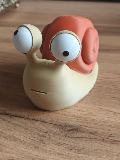 Snail Googly Eyes | Chibi SnapCharm™ Character