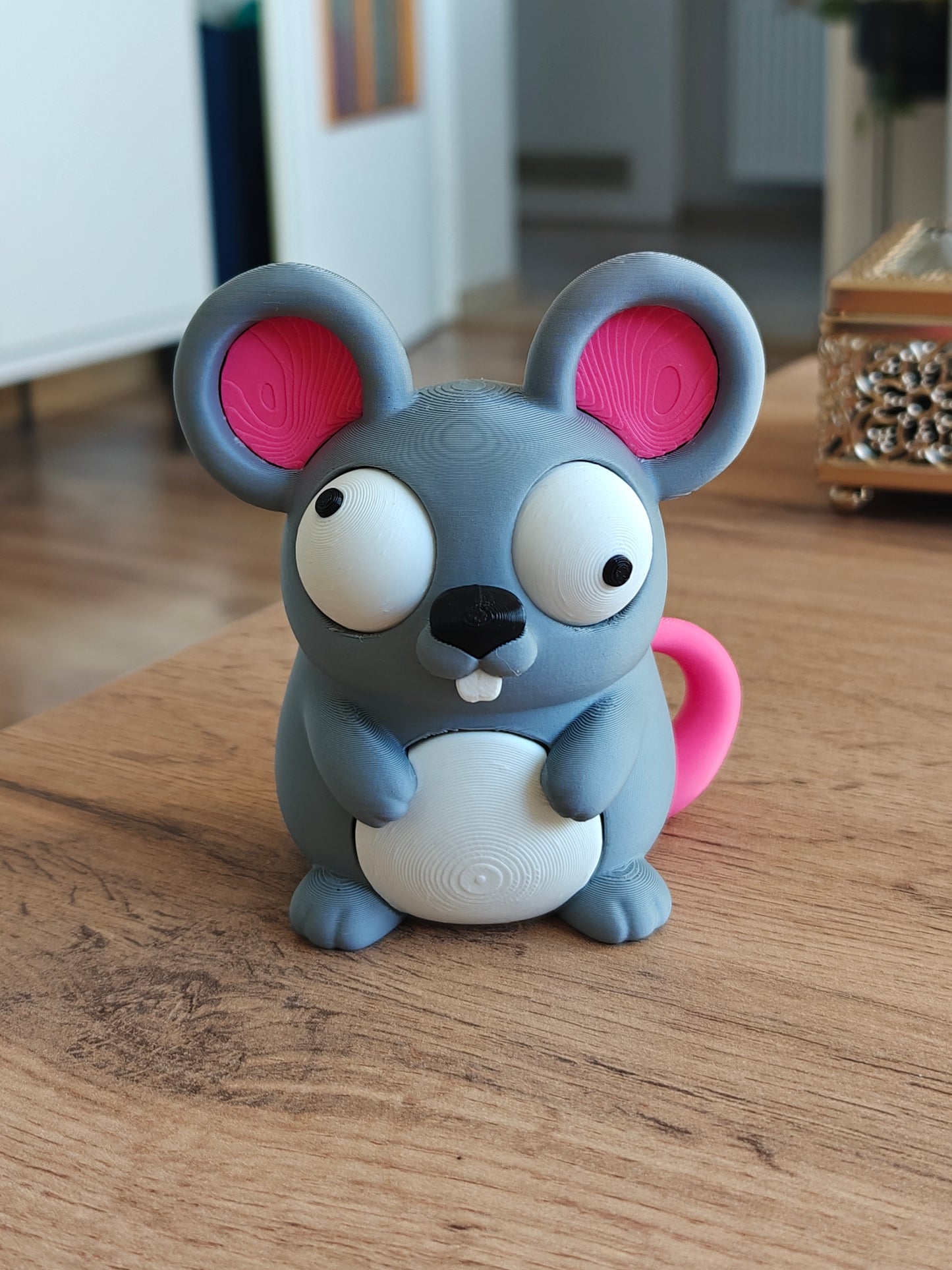 Mouse Googly Eyes | Chibi SnapCharm™ Character