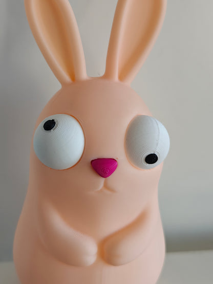 Easter Bunny Googly Eyes SnapCharm™ Character