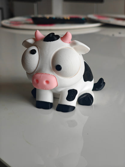 Cow Googly Eyes SnapCharm™ Character