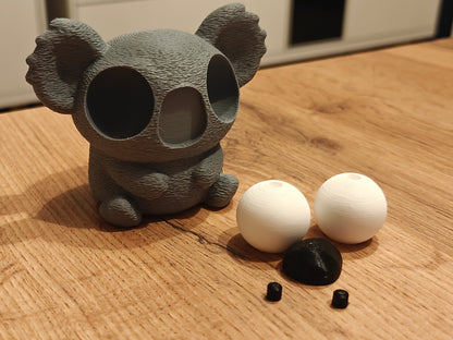 Koala Googly Eyes SnapCharm™ Character