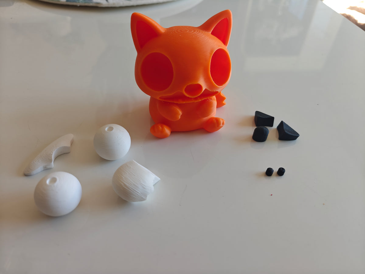 Fox Googly Eyes SnapCharm™ Character