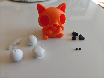 Fox Googly Eyes SnapCharm™ Character