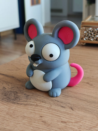 Mouse Googly Eyes | Chibi SnapCharm™ Character