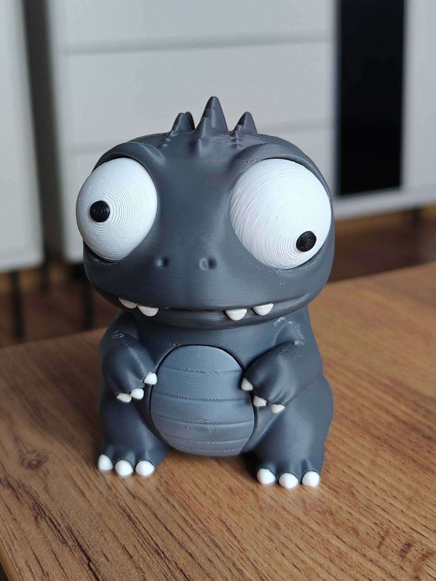 Classic Kaiju Dinosaur Googly Eyes | Chibi SnapCharm™ Character
