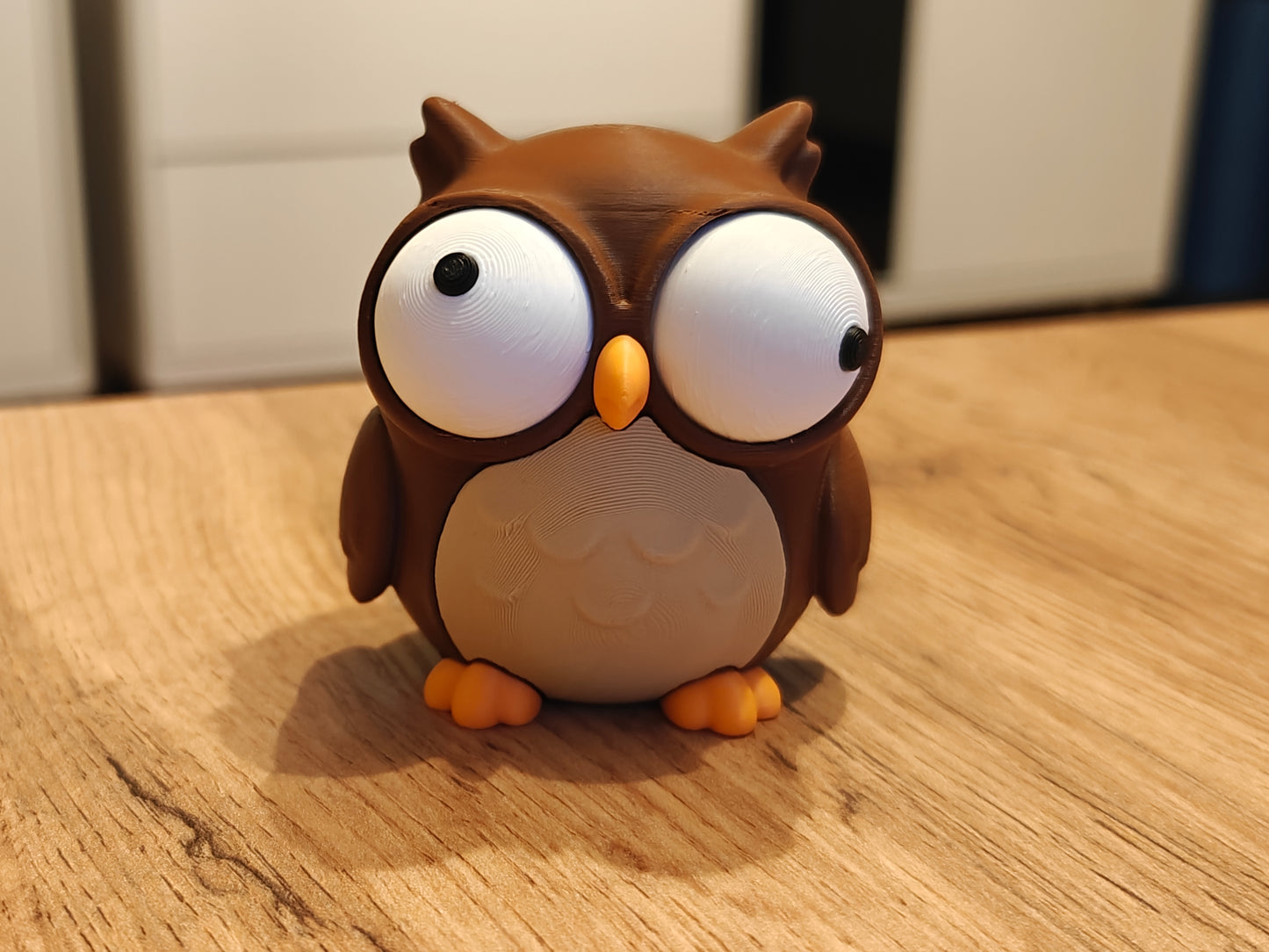 Owl Googly Eyes | Chibi SnapCharm™ Character