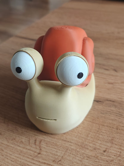 Snail Googly Eyes | Chibi SnapCharm™ Character