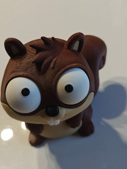Squirrel Googly Eyes | Chibi SnapCharm™ Character