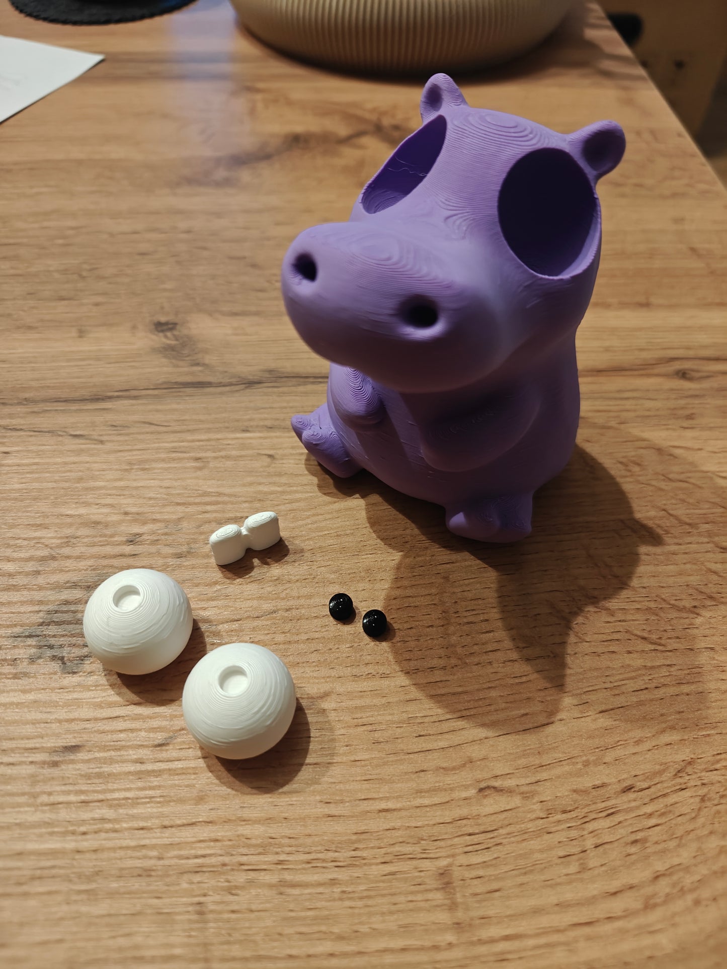 Hippo Googly Eyes SnapCharm™ Character