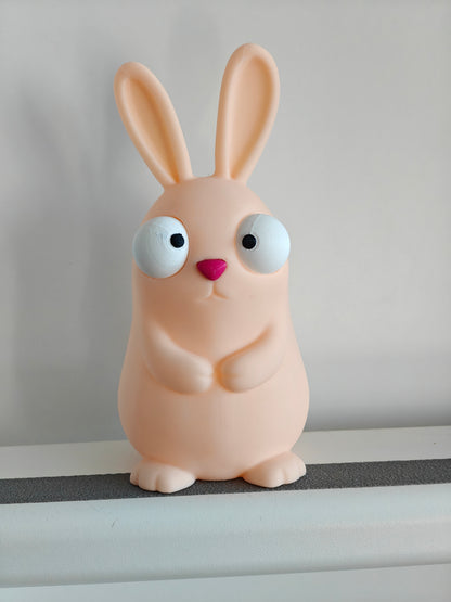 Easter Bunny Googly Eyes SnapCharm™ Character