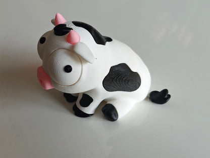Cow Googly Eyes SnapCharm™ Character