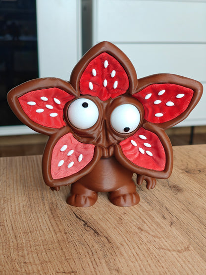 Flower-Faced Monster Googly Eyes | Chibi SnapCharm™ Character