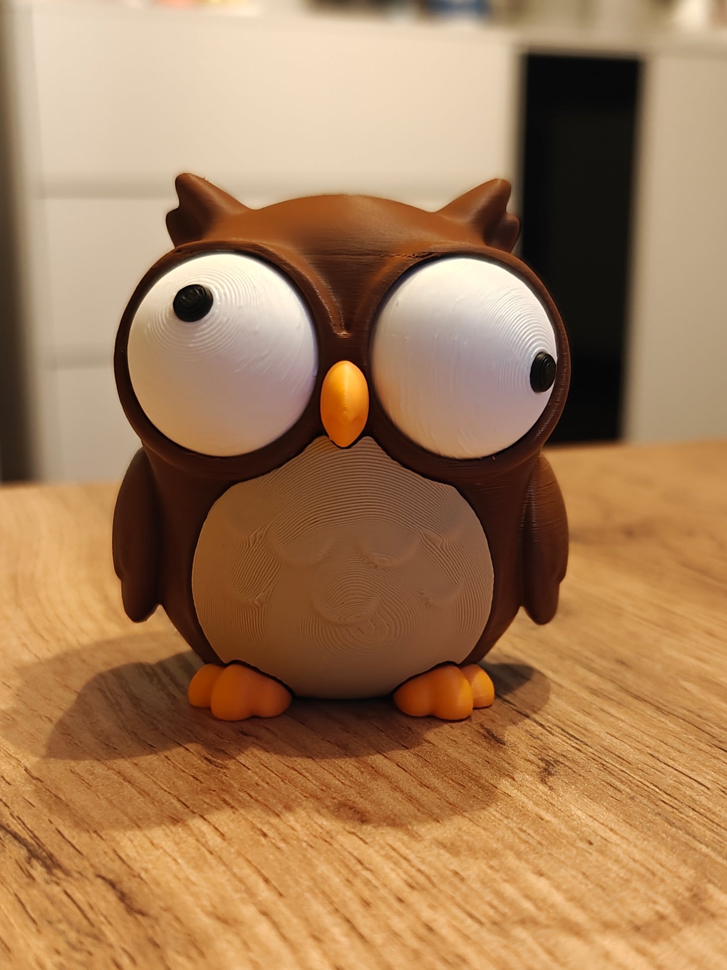 Owl Googly Eyes | Chibi SnapCharm™ Character