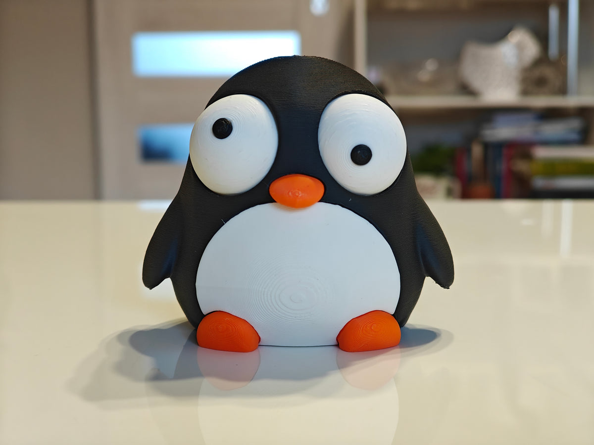 Penguin Googly Eyes | Chibi SnapCharm™ Character