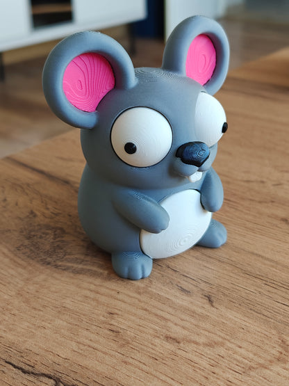 Mouse Googly Eyes | Chibi SnapCharm™ Character