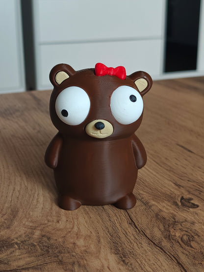 Mama Bear Googly Eyes SnapCharm™ Character