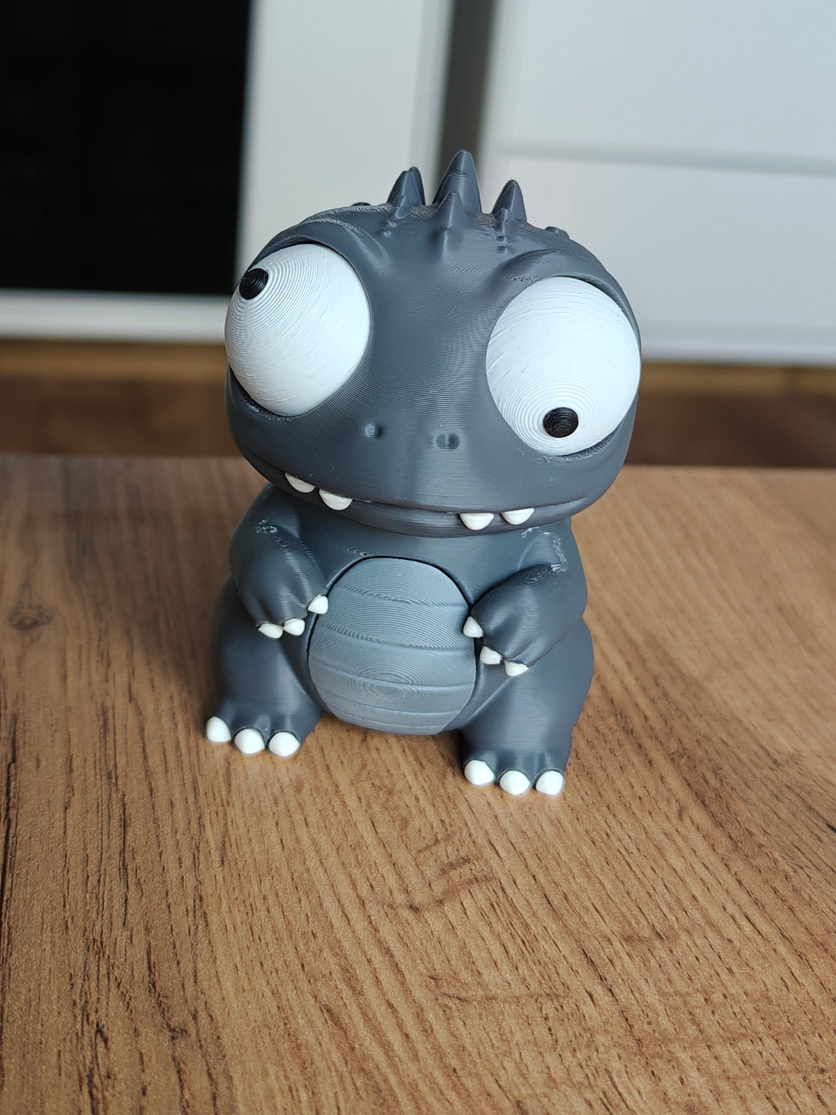Classic Kaiju Dinosaur Googly Eyes | Chibi SnapCharm™ Character