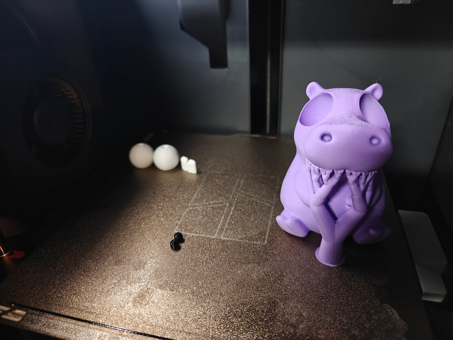 Hippo Googly Eyes SnapCharm™ Character