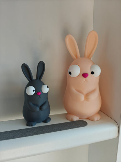 Easter Bunny Googly Eyes SnapCharm™ Character