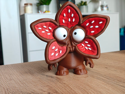 Flower-Faced Monster Googly Eyes | Chibi SnapCharm™ Character
