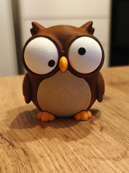 Owl Googly Eyes | Chibi SnapCharm™ Character