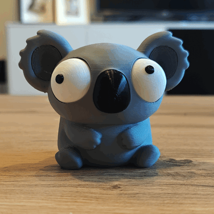 Koala Googly Eyes SnapCharm™ Character