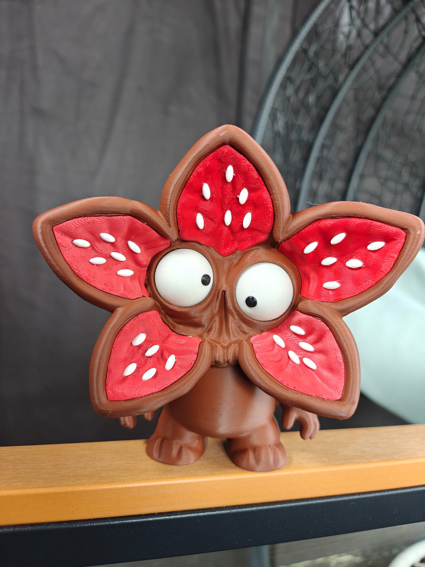 Flower-Faced Monster Googly Eyes | Chibi SnapCharm™ Character
