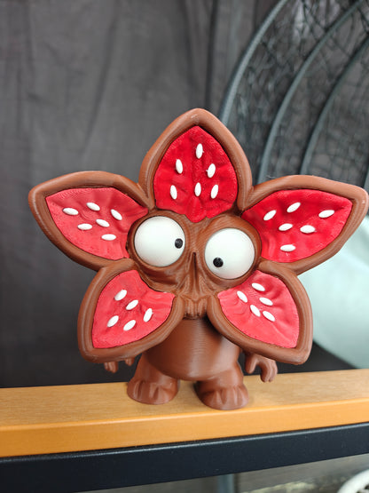 Flower-Faced Monster Googly Eyes | Chibi SnapCharm™ Character