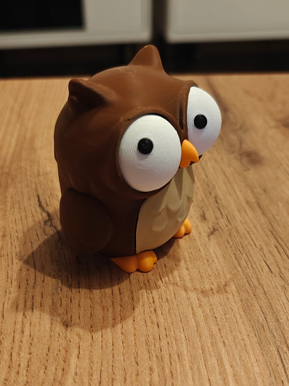 Owl Googly Eyes | Chibi SnapCharm™ Character