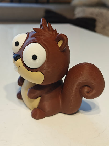 Squirrel Googly Eyes | Chibi SnapCharm™ Character