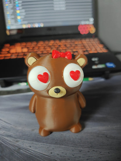 Mama Bear Googly Eyes SnapCharm™ Character
