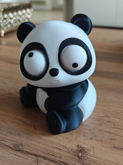 Panda Googly Eyes | Chibi SnapCharm™ Character