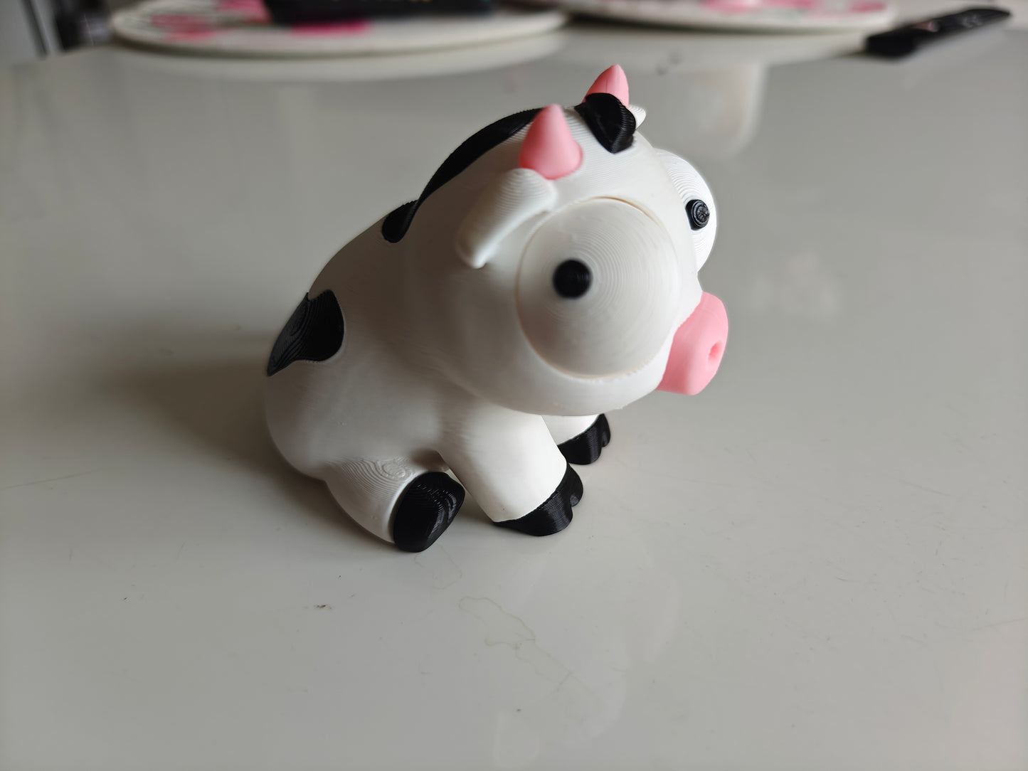 Cow Googly Eyes SnapCharm™ Character
