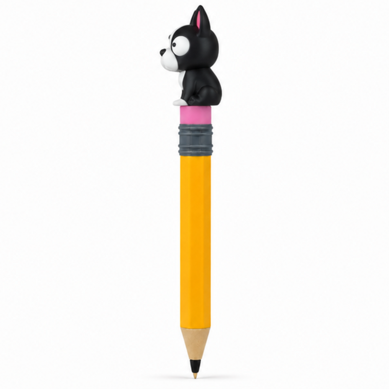 Boston Terrier Googly Eyes | Chibi SnapCharm™ Character