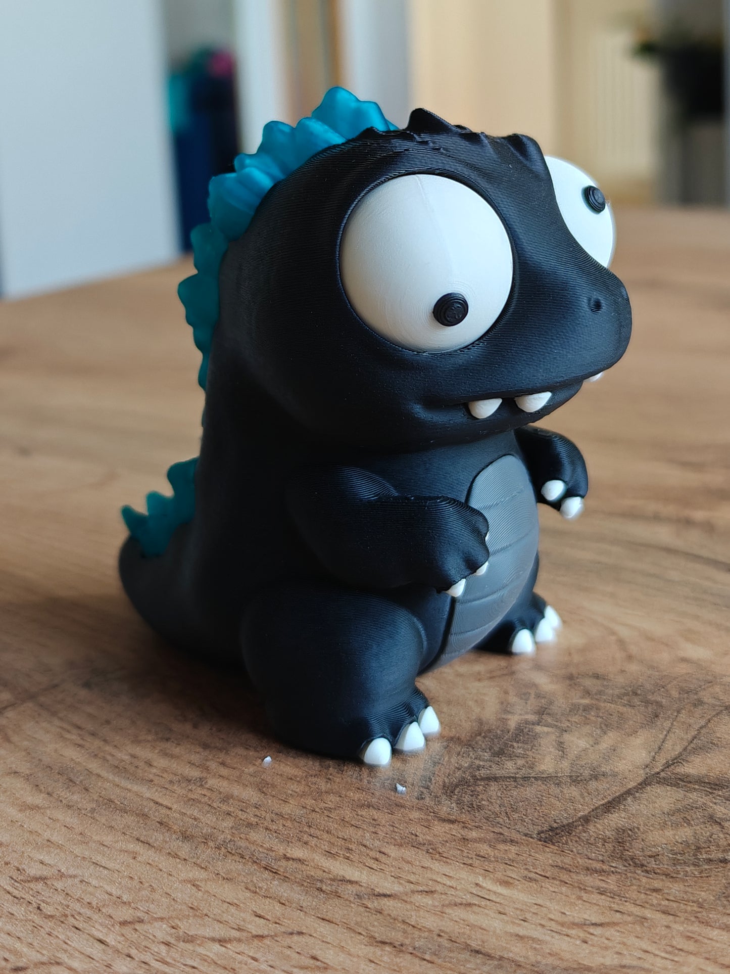 Classic Kaiju Dinosaur Googly Eyes | Chibi SnapCharm™ Character