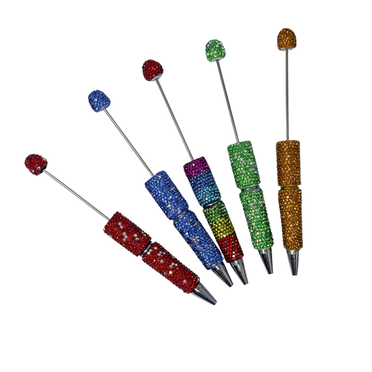 Game World Coordinating Rhinestone Pens - 5-Pack