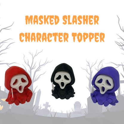 Chibi SnapCharm™ Masked Slasher Character