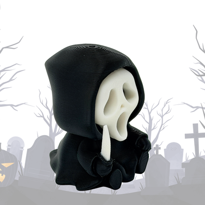 Chibi SnapCharm™ Masked Slasher Character