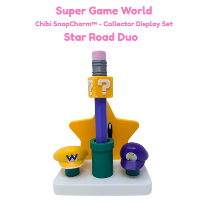 Super Game World Star Road Duo Display Set with Jumbo Pencil Pen