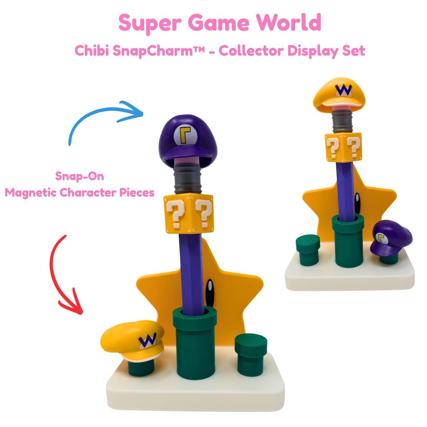 Super Game World Star Road Duo Display Set with Jumbo Pencil Pen