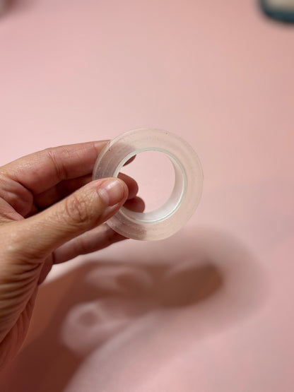 Clear Creation Tape Rolls for Beads 2.3 cm wide (5m Roll)