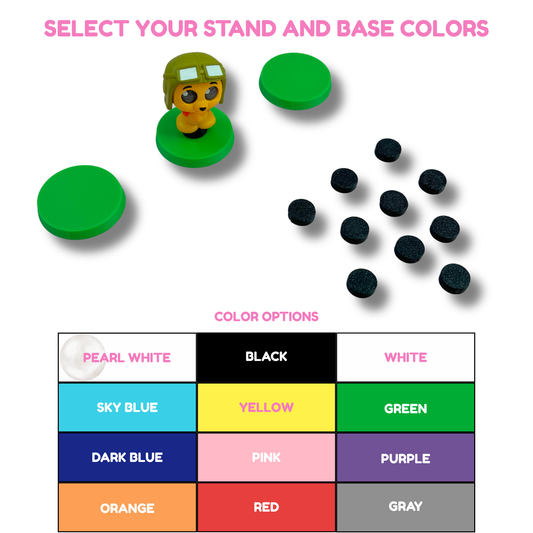 Chibi SnapCharm™ Character Expansion Pack – Magnetic Topper Add-On Kit (10-Piece Set)