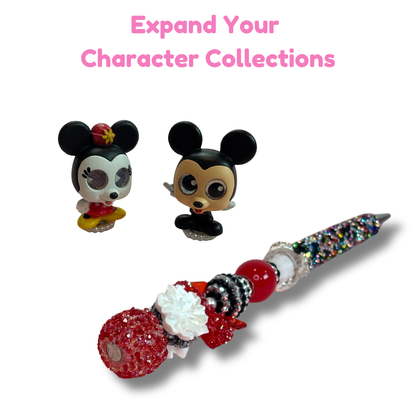 Chibi SnapCharm™ Base & Mount Expansion Pack – 22mm Magnetic System Components