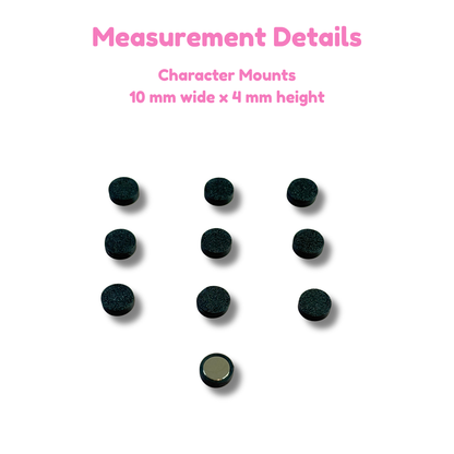Chibi SnapCharm™ Character Mounts – Bulk Builder Sets