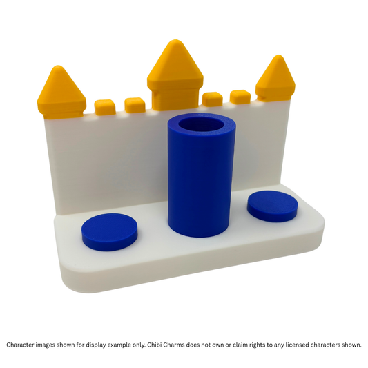 Chibi SnapCharm™ Castle Tower Collection Display Stand