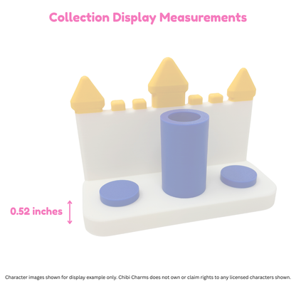 Chibi SnapCharm™ Castle Tower Collection Display Stand