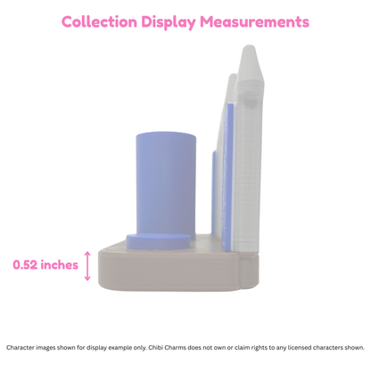 Chibi SnapCharm™ Standard Castle Collection Display Stand