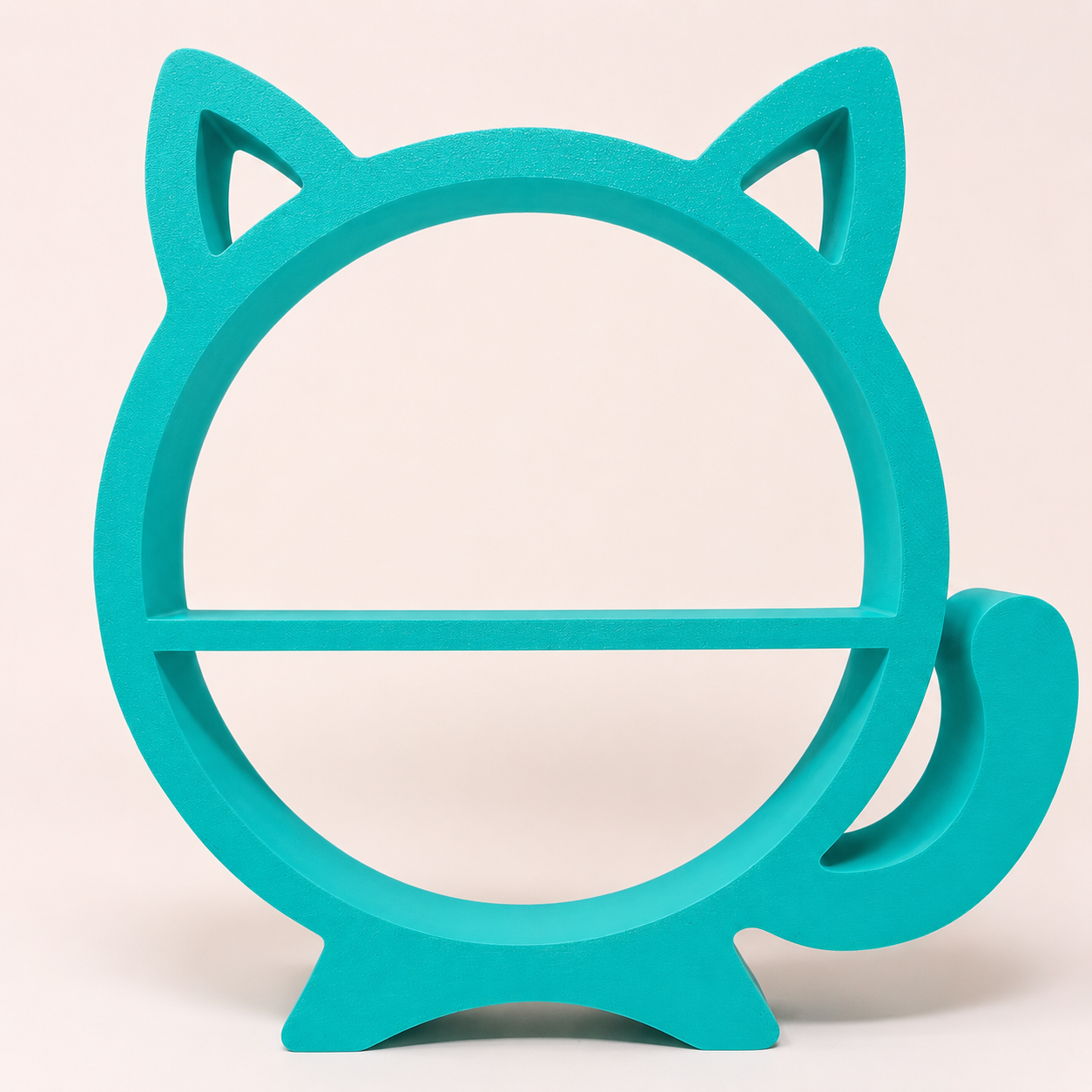 Round Cat Tabletop Display Shelf