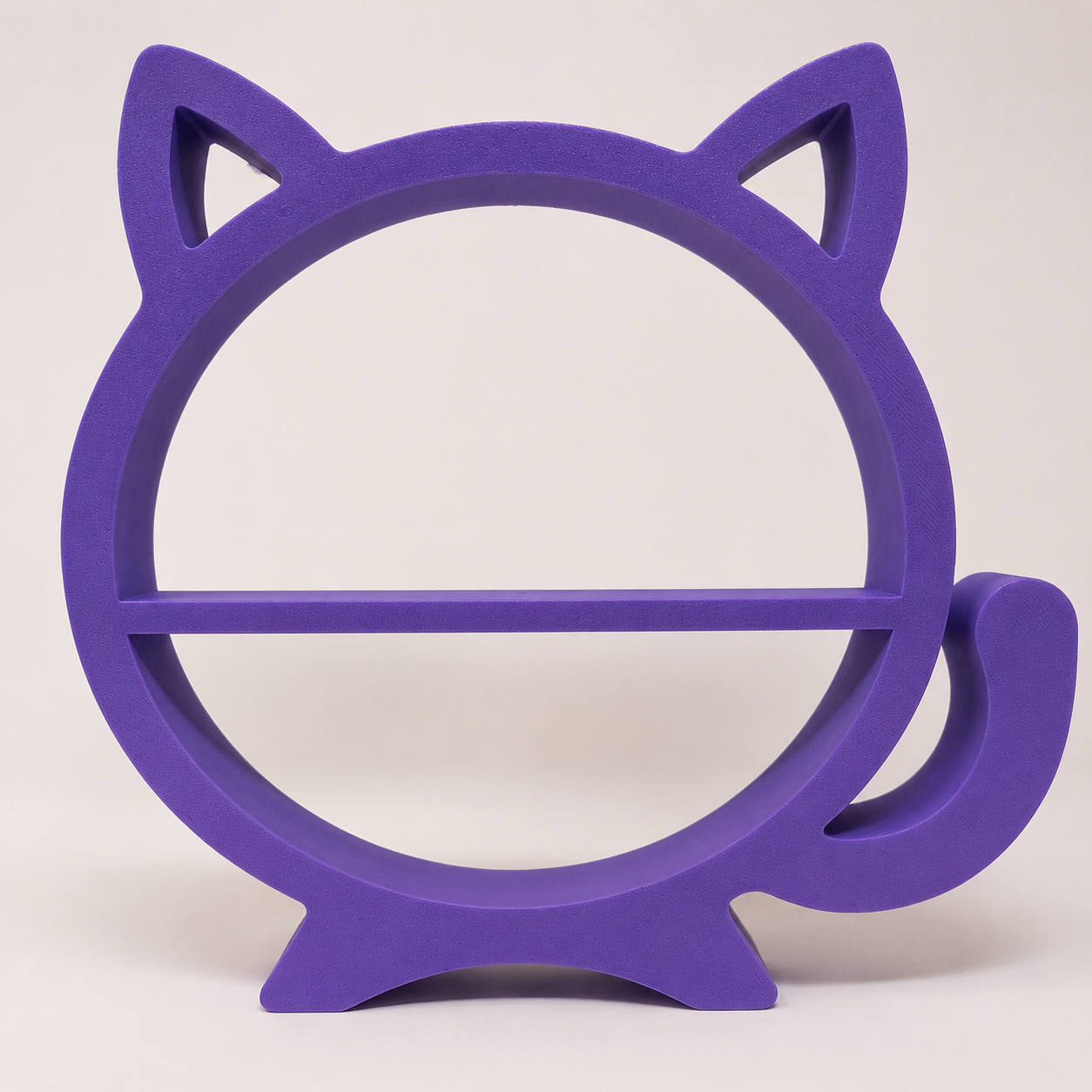 Round Cat Tabletop Display Shelf