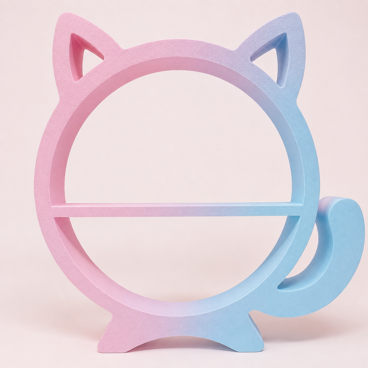 Round Cat Tabletop Display Shelf